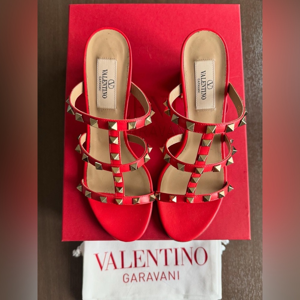 Valentino Garavani Rockstud 60mm Sandals